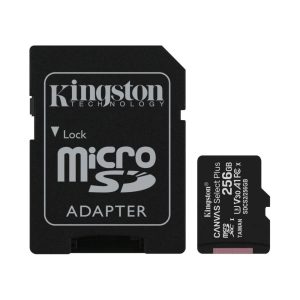 Модуль пам'ятi Miсro-SDXC TransFlash Memory Card 256GB Kingston (з SD адаптером) class 10 A1