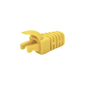 Чохол ізолюючий для роз'єма RJ-45 Cat.5/Cat.6, ПВХ жовтий (100 шт/уп)
