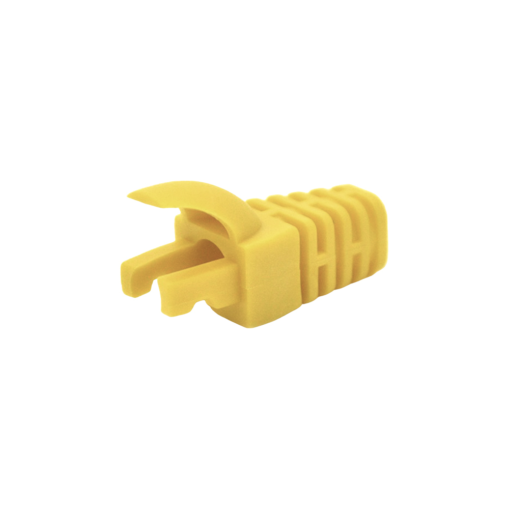 Чохол ізолюючий для роз'єма RJ-45 Cat.5/Cat.6, ПВХ жовтий (100 шт/уп) Чохол ізолюючий для роз'єма RJ-45 Cat.5/Cat.6, ПВХ жовтий (100 шт/уп)
