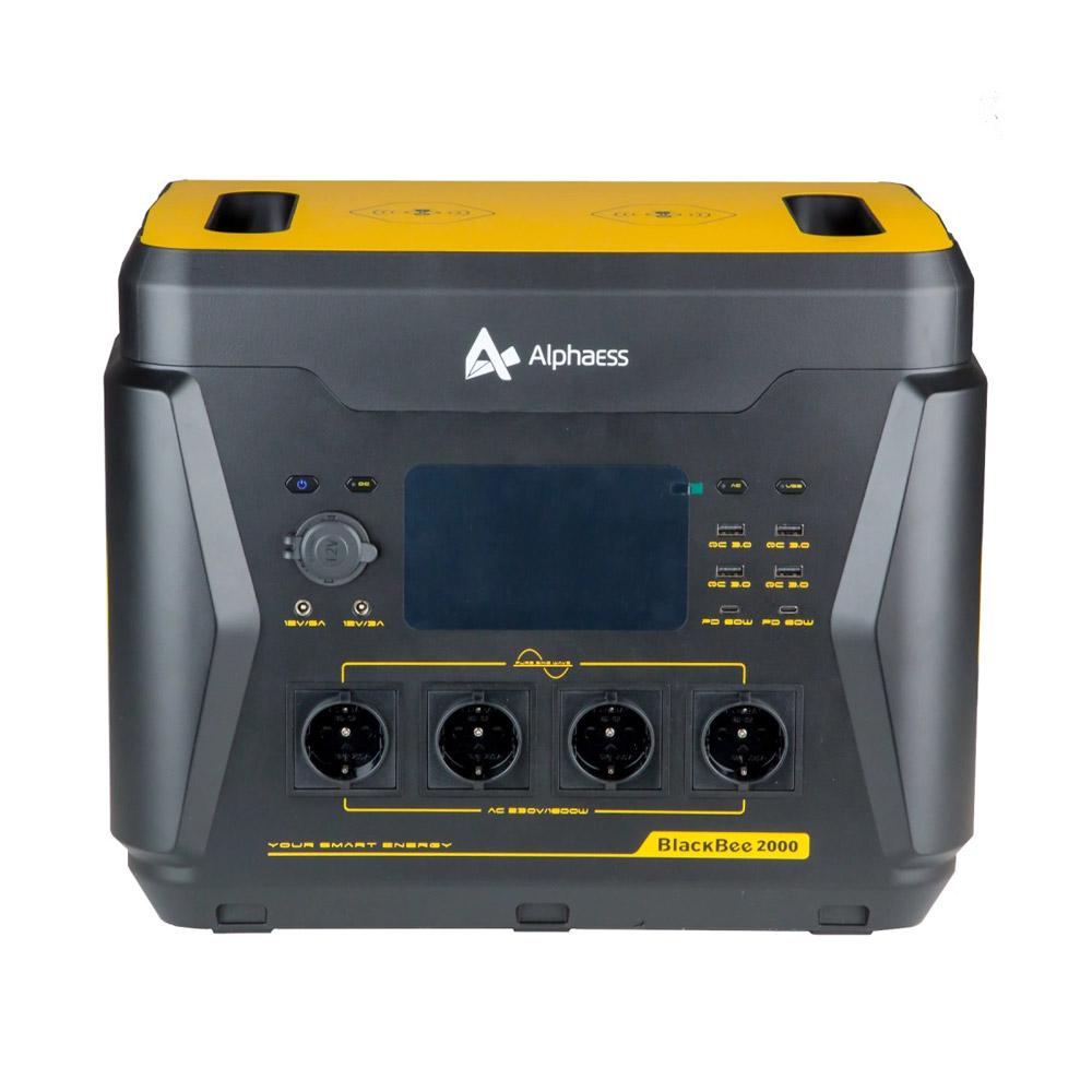 Портативне джерело живлення BLACKBEE-2000 AlphaESS Портативне джерело живлення BLACKBEE-2000 AlphaESS