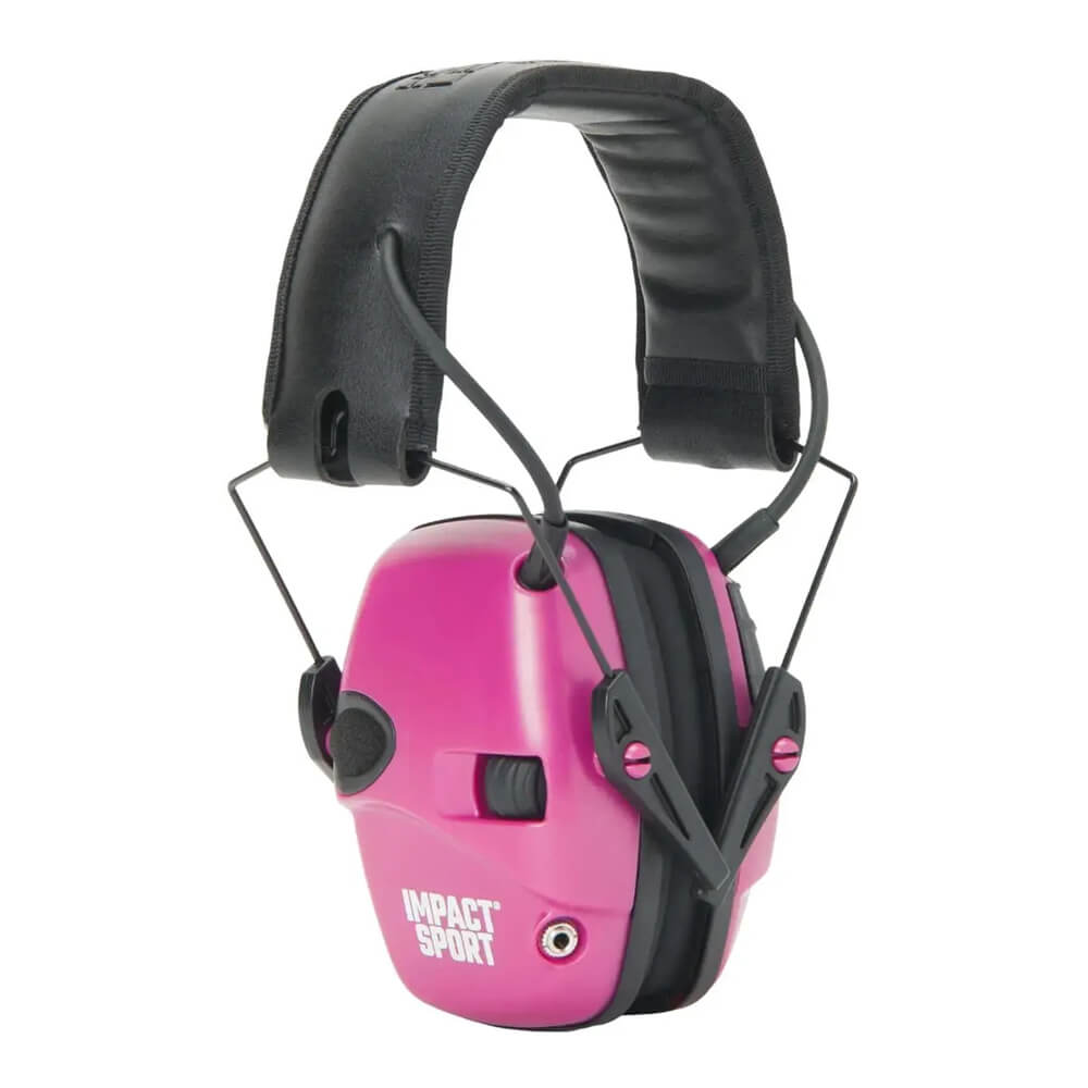 Активні захисні навушники Impact Sport R-02533 Youth/Adult Berry Pink Howard Leight Активні захисні навушники Impact Sport R-02533 Youth/Adult Berry Pink Howard Leight