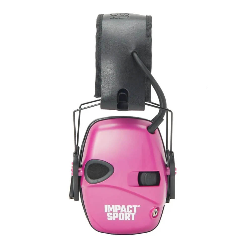 Активні захисні навушники Impact Sport R-02533 Youth/Adult Berry Pink Howard Leight Активні захисні навушники Impact Sport R-02533 Youth/Adult Berry Pink Howard Leight