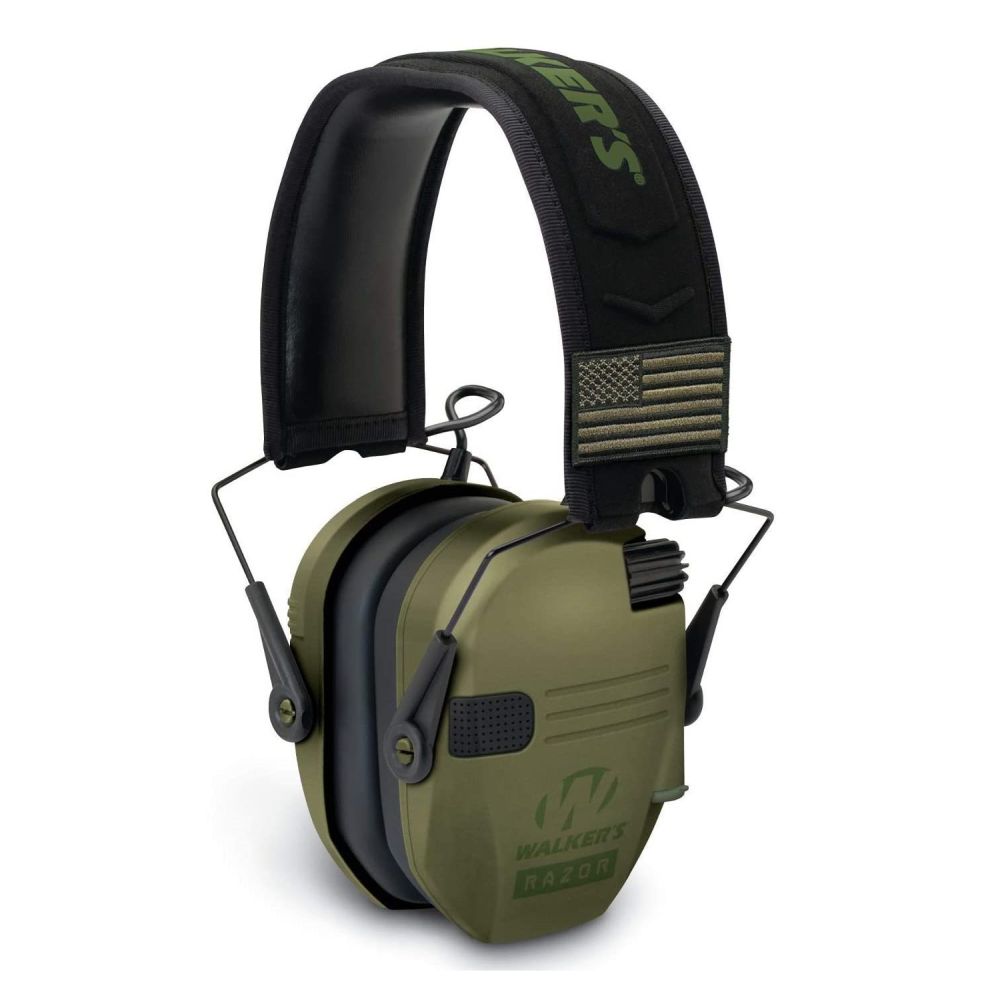 Активні навушники для стрільби Razor Slim Electronic Muffs (ODG) Walker's Активні навушники для стрільби Razor Slim Electronic Muffs (ODG) Walker's