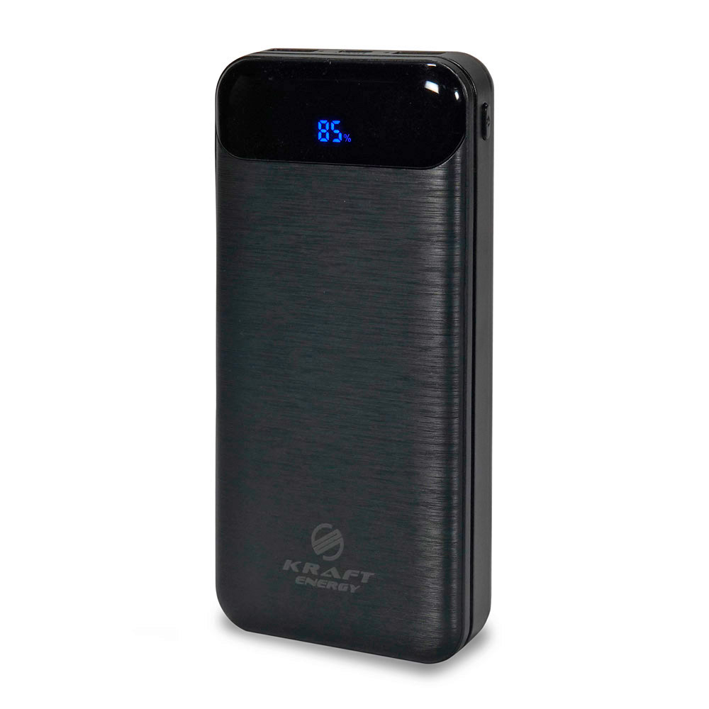 Power Bank KPB-2010FC (10000 mAh) Black Kraft Power Bank KPB-2010FC (10000 mAh) Black Kraft