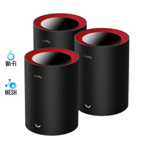 Mesh-система M3000 BLACK Wi-Fi 6 2.5G (3-Pack) Cudy
