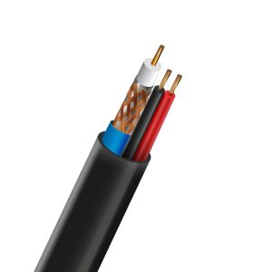 Кабель коаксіальний SL-59+2*0,5 CU OUTDOOR "ОS"структура (305м) TRINIX