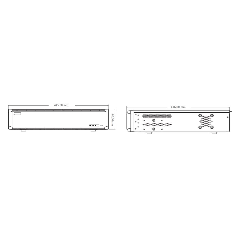 Відеореєстратор TD-3364H8-A3H-B (640-640) 16Mp TVT Відеореєстратор TD-3364H8-A3H-B (640-640) 16Mp TVT