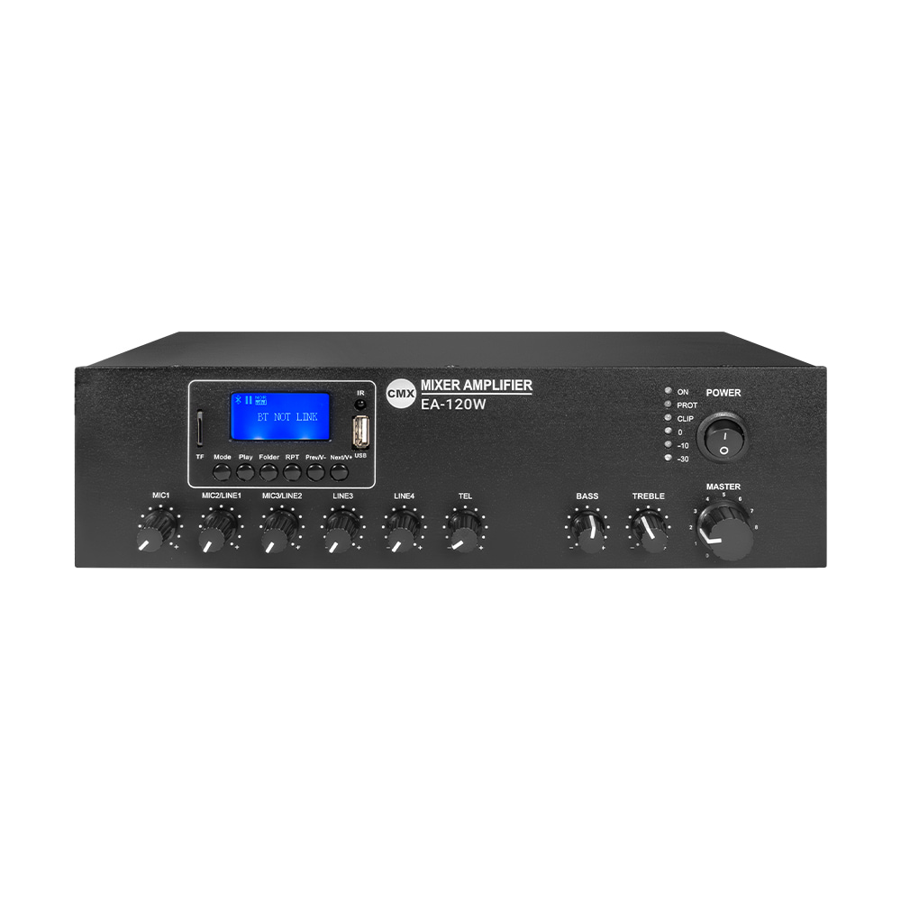 Мікшуючий підсилювач EA-120W, 1 зона, Wi-Fi, 19'' Мікшуючий підсилювач EA-120W, 1 зона, Wi-Fi, 19''