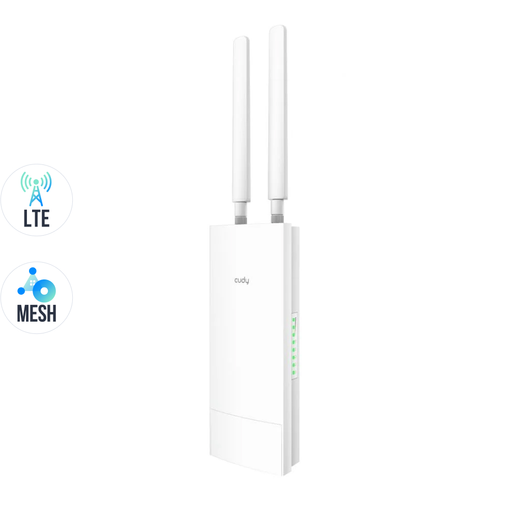 Маршрутизатор LT700 OUTDOOR Wi-Fi Mesh 4G LTE CAT6 Cudy Маршрутизатор LT700 OUTDOOR Wi-Fi Mesh 4G LTE CAT6 Cudy