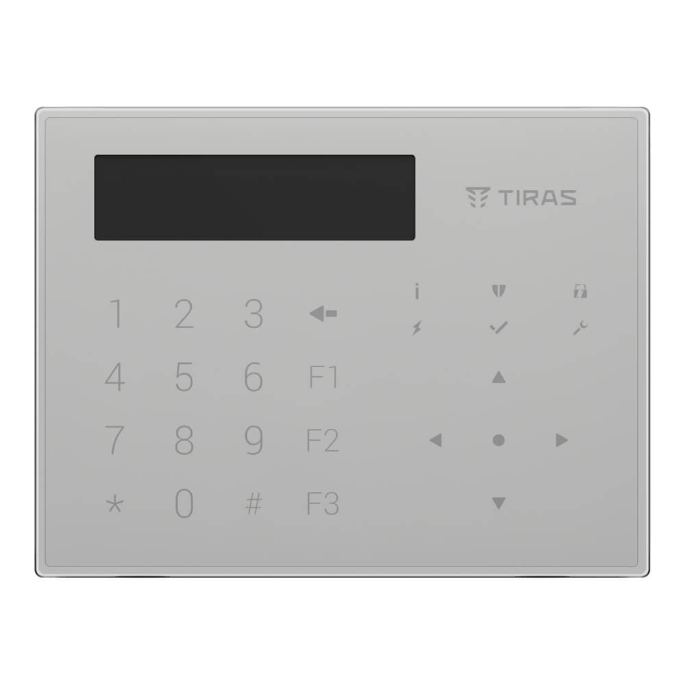 Клавіатура K-GLCD WHITE Tiras Клавіатура K-GLCD WHITE Tiras