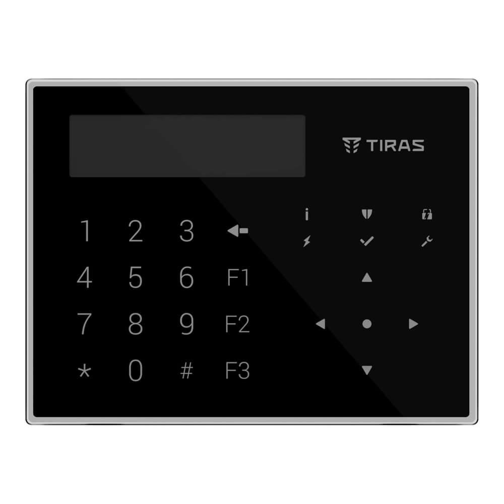 Клавіатура K-GLCD BLACK Tiras Клавіатура K-GLCD BLACK Tiras