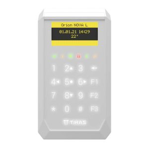 Клавіатура K-PAD OLED+ WHITE Tiras