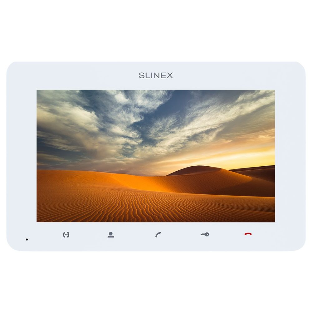 Комплект відеодомофону SM-07MHD WHITE + ML-20HD SILVER-BLACK Slinex Комплект відеодомофону SM-07MHD WHITE + ML-20HD SILVER-BLACK Slinex