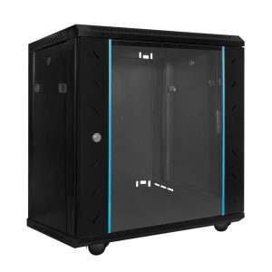 Комутаційна шафа 12U/600x450x650 Black E-NET