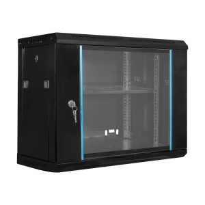 Комутаційна шафа 9U/600x450x500 Black E-NET
