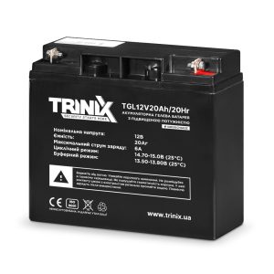 Акумуляторна батарея TGL12V20Ah/20Hr TRINIX GEL Super Charge