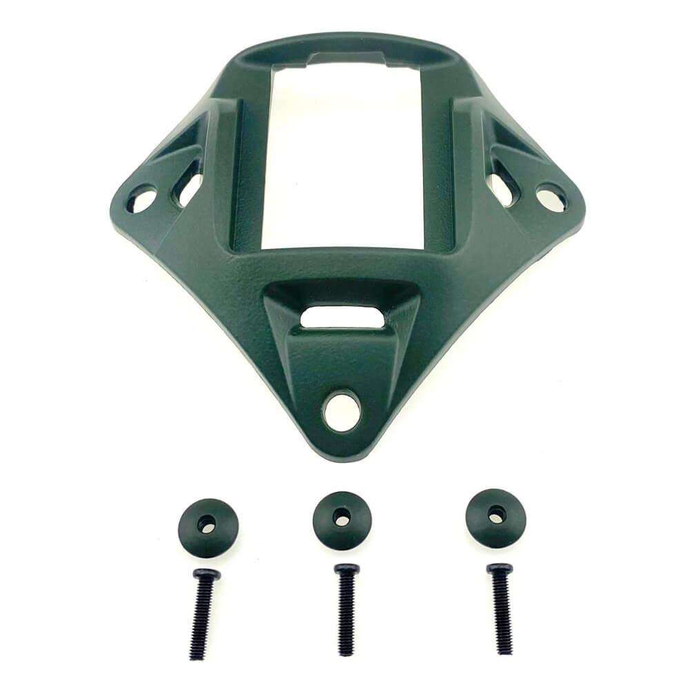 Металевий кронштейн платформа кріплення шрауд NVG Mount зірка на тактичний шолом, Олива Металевий кронштейн платформа кріплення шрауд NVG Mount зірка на тактичний шолом, Олива