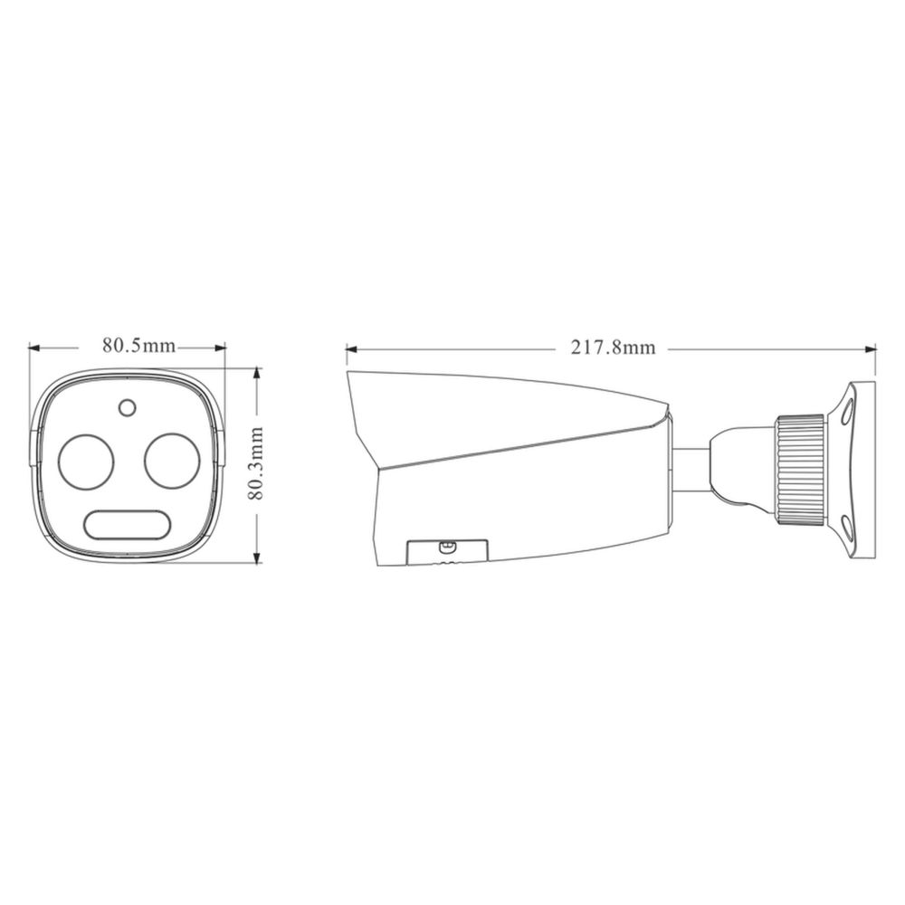 Відеокамера TD-5422E1-VT (7/PE) TVT 5Mp f=7 мм Відеокамера TD-5422E1-VT (7/PE) TVT 5Mp f=7 мм