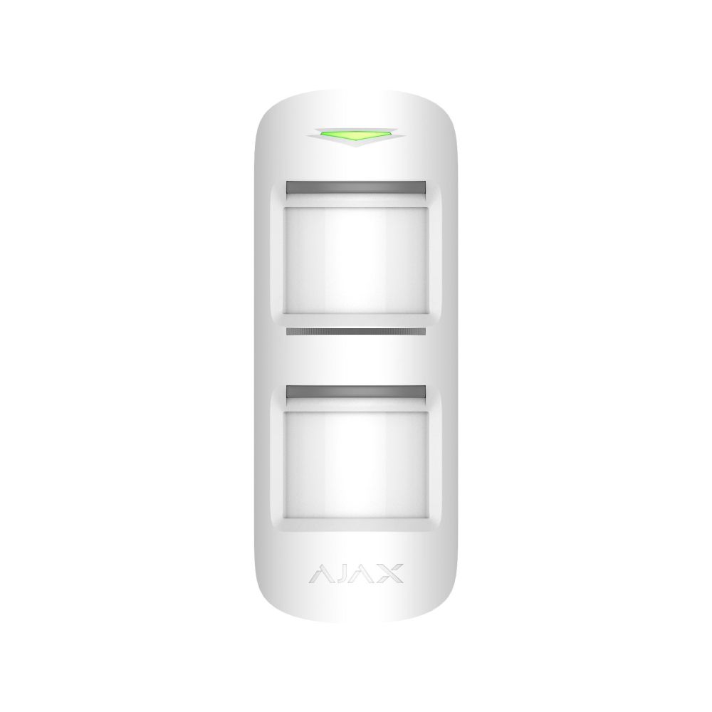 Бездротовий вуличний датчик руху Ajax MotionProtect Outdoor білий Бездротовий вуличний датчик руху Ajax MotionProtect Outdoor білий
