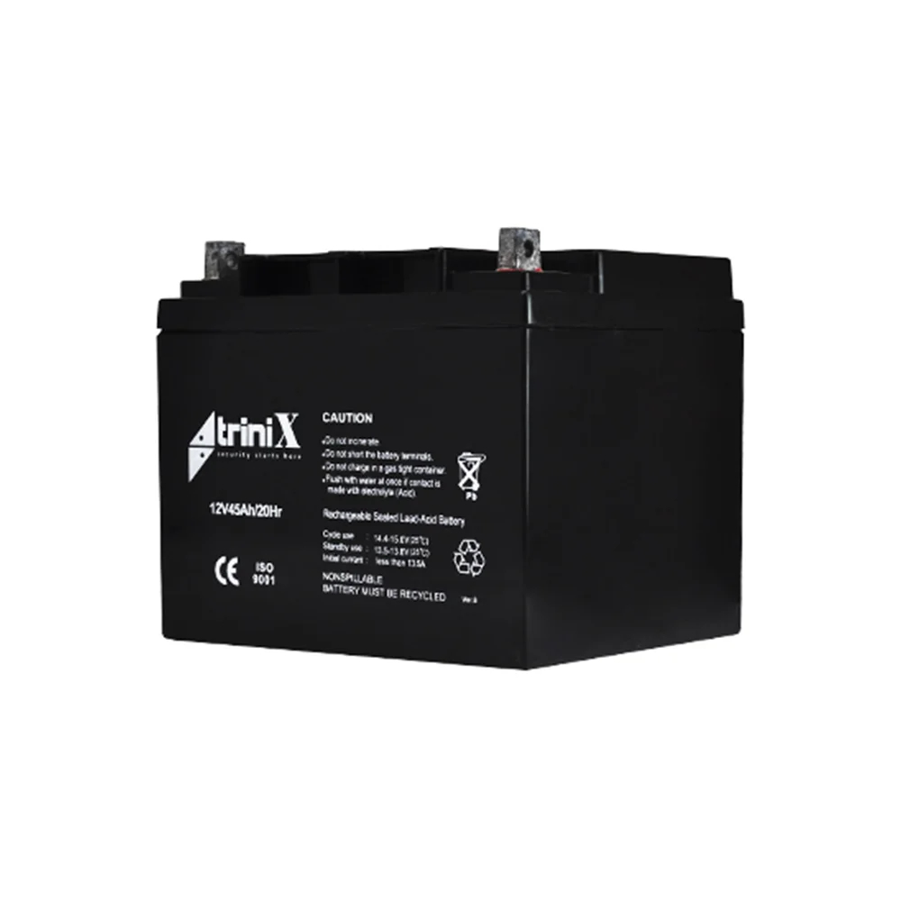 Акумуляторна батарея 12V45Ah/20Hr TRINIX свинцево-кислотна Акумуляторна батарея 12V45Ah/20Hr TRINIX свинцево-кислотна