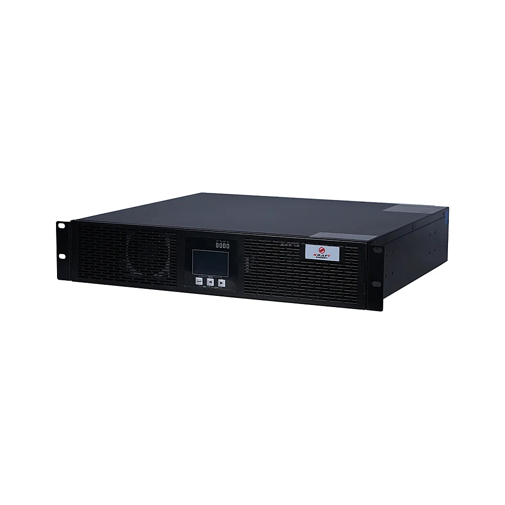 Джерело безперебійного живлення KRF-RM/2000VA/2KW Pro Online UPS Kraft Джерело безперебійного живлення KRF-RM/2000VA/2KW Pro Online UPS Kraft