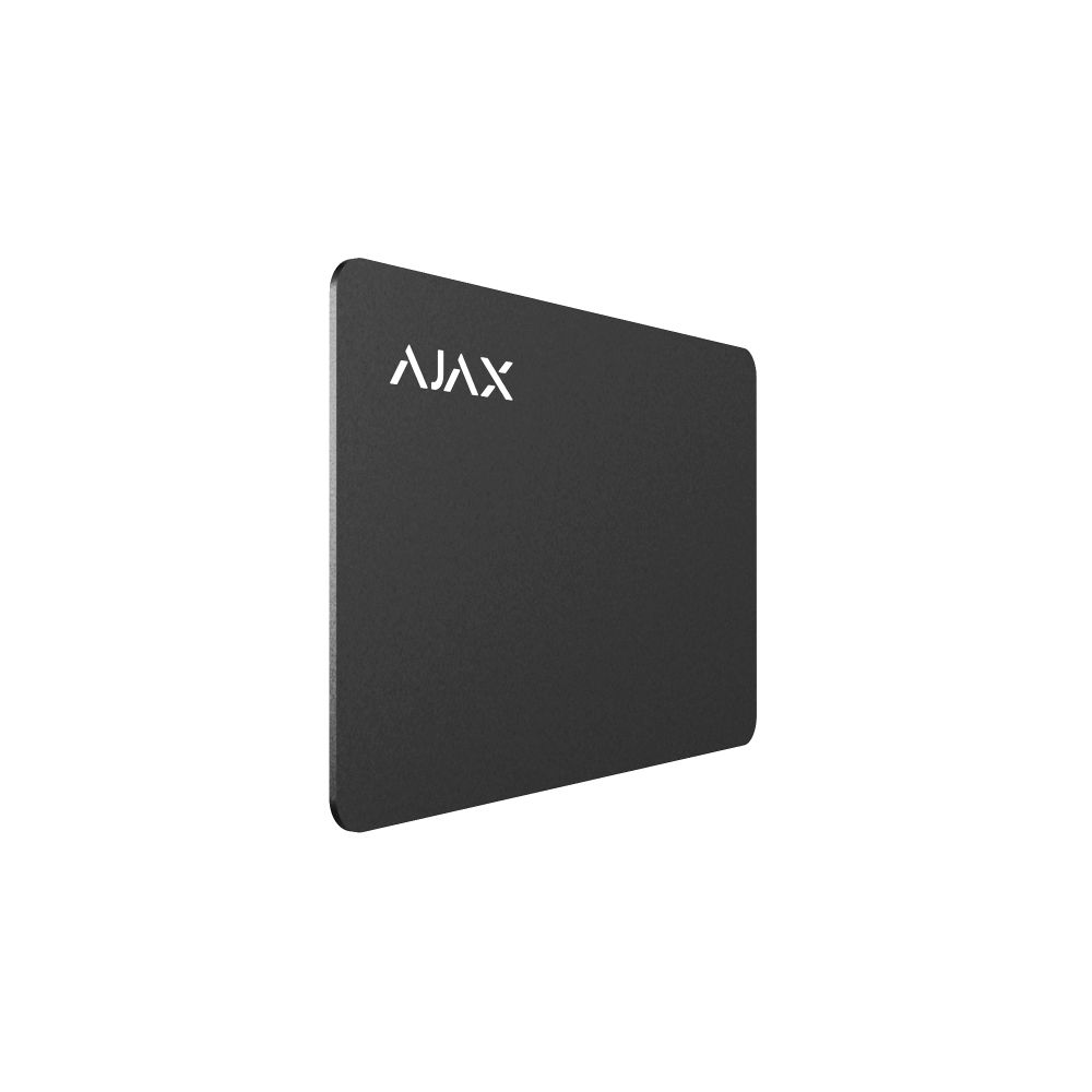 Картка керування Ajax Pass (100pcs) чорна Картка керування Ajax Pass (100pcs) чорна