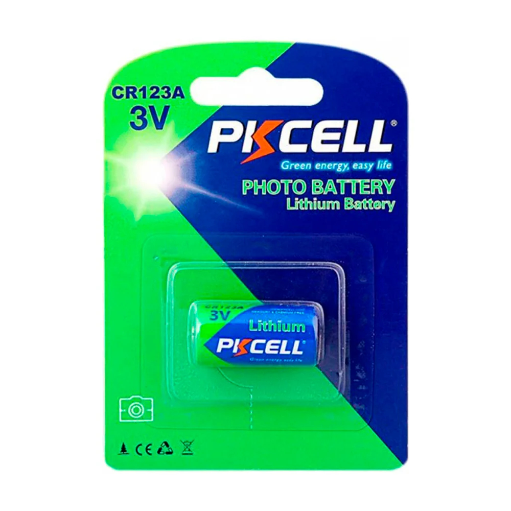CR123A PKCELL 3V Battery CR123A PKCELL 3V Battery