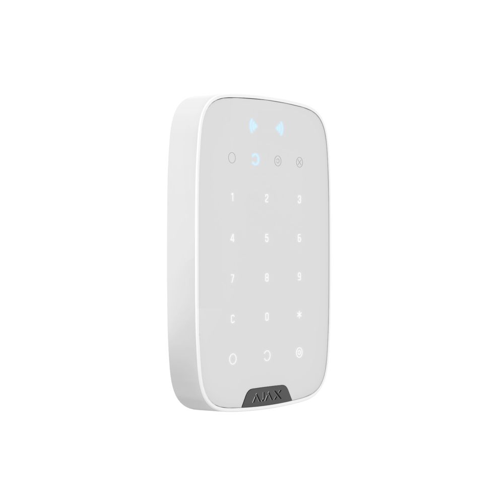 Клавіатура Ajax Keypad Plus біла Клавіатура Ajax Keypad Plus біла