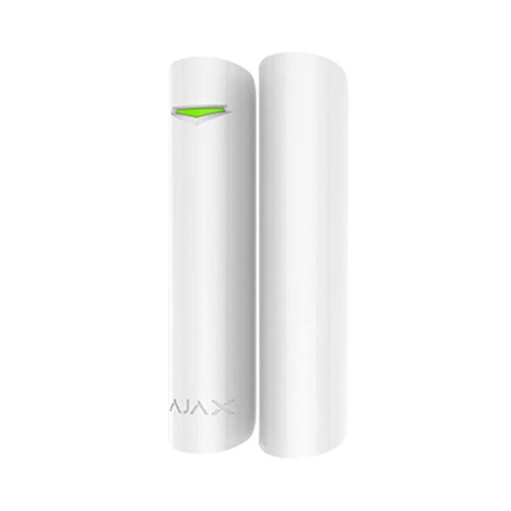 Бездротовий датчик відчинення Ajax DoorProtect Plus білий з датчиком удару і нахилу