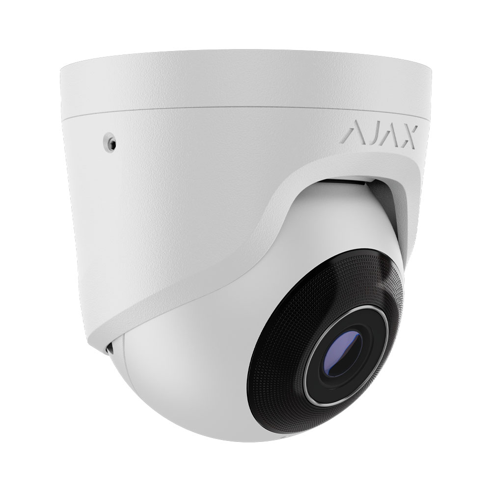 Відеокамера Ajax TurretCam (5 Mp/4 mm) (8EU) ASP white Відеокамера Ajax TurretCam (5 Mp/4 mm) (8EU) ASP white