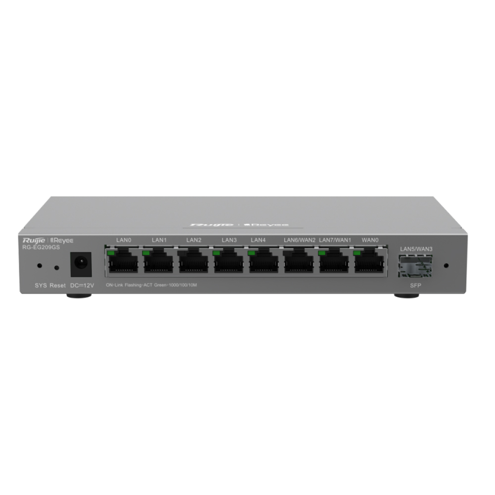 Керований SFP-роутер RG-EG209GS Ruijie Керований SFP-роутер RG-EG209GS Ruijie