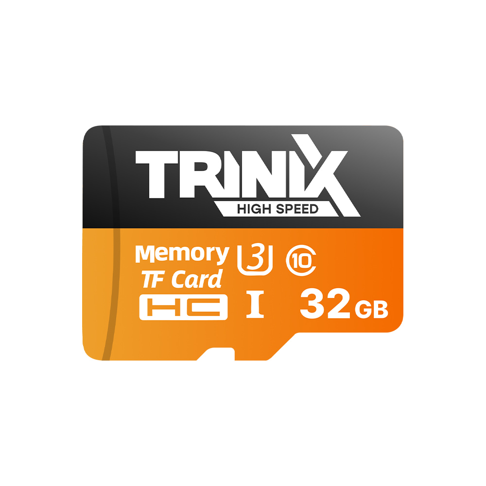 Карта пам'яті 32GB microSDHC (з SD адаптером) U3 V30 A1 Trinix Карта пам'яті 32GB microSDHC (з SD адаптером) U3 V30 A1 Trinix