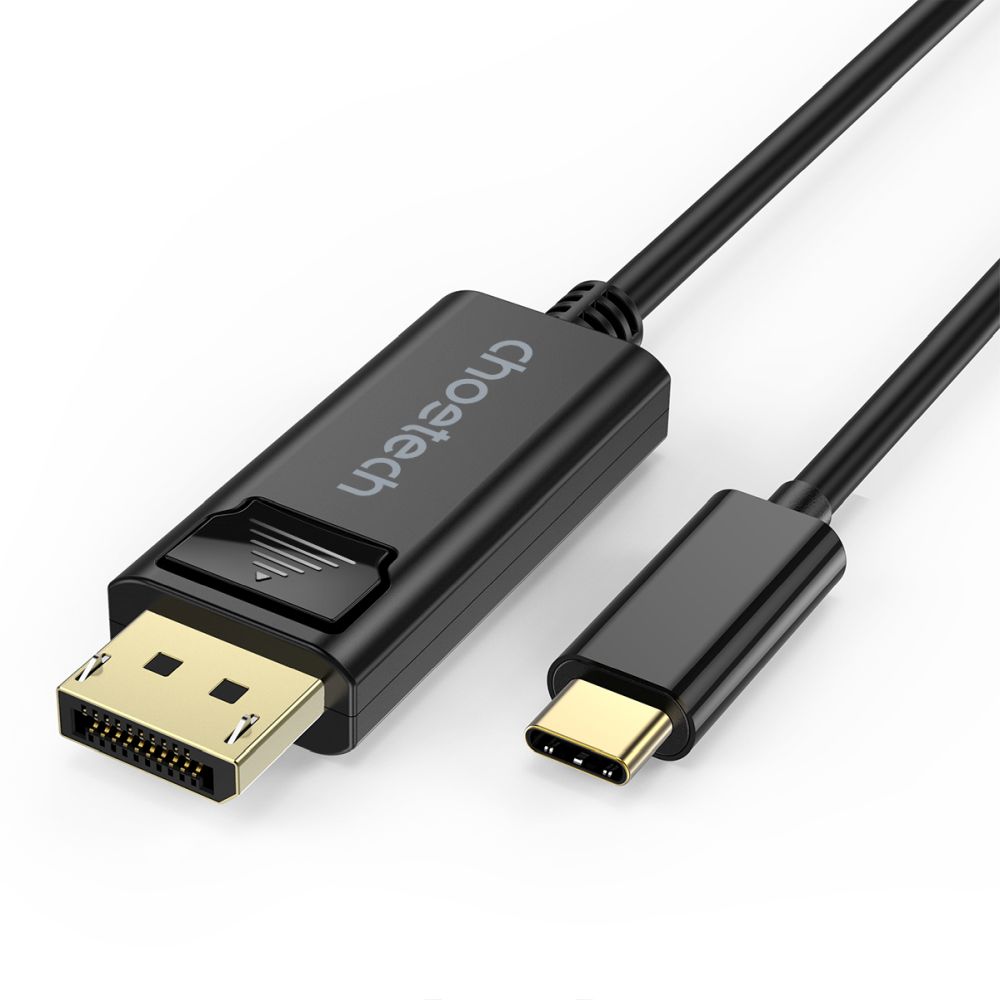 Кабель XCP-1801 USB-C to DisplayPort 8K@60Hz 1.8m Black Choetech