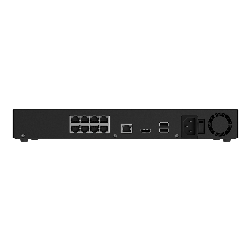 Мережевий відеореєстратор Ajax NVR H2D8PAC (8-ch) Black Мережевий відеореєстратор Ajax NVR H2D8PAC (8-ch) Black