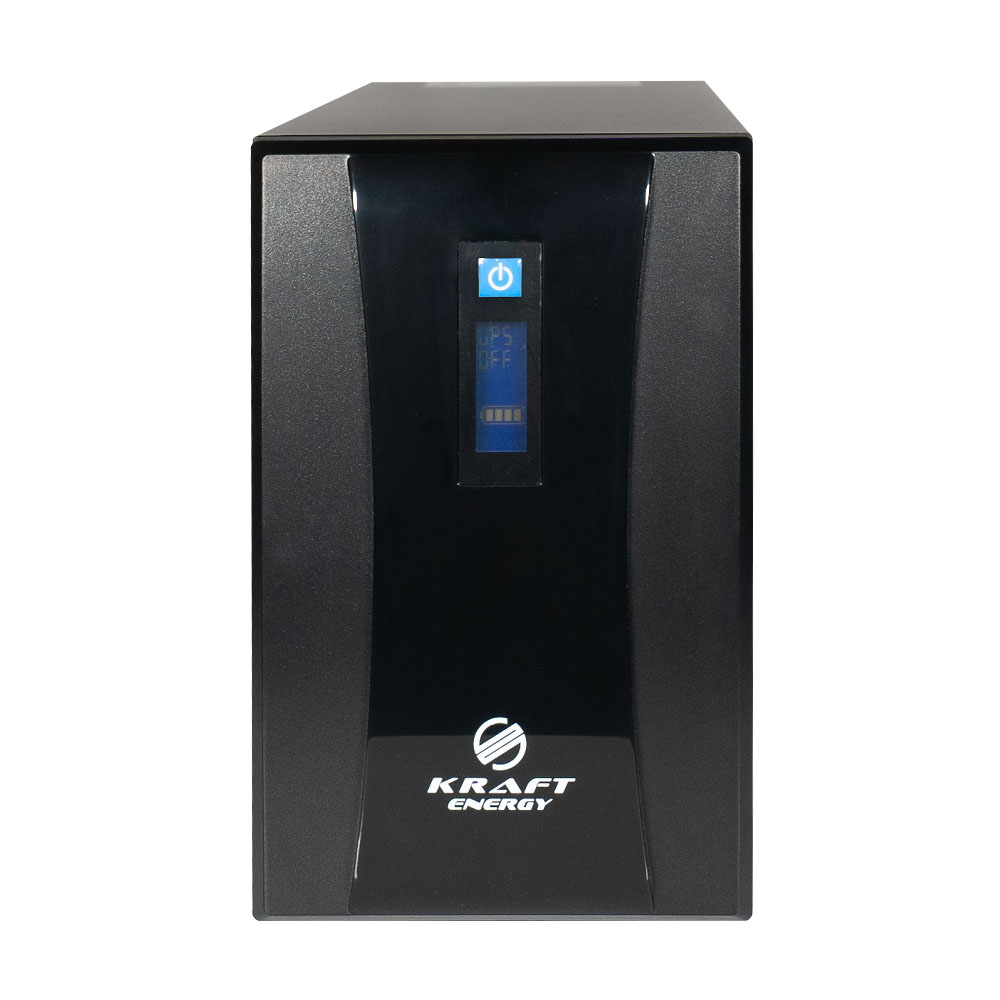 Джерело безперебійного живлення KRF-2000VA/1200W(LСD) UPS Kraft Джерело безперебійного живлення KRF-2000VA/1200W(LСD) UPS Kraft