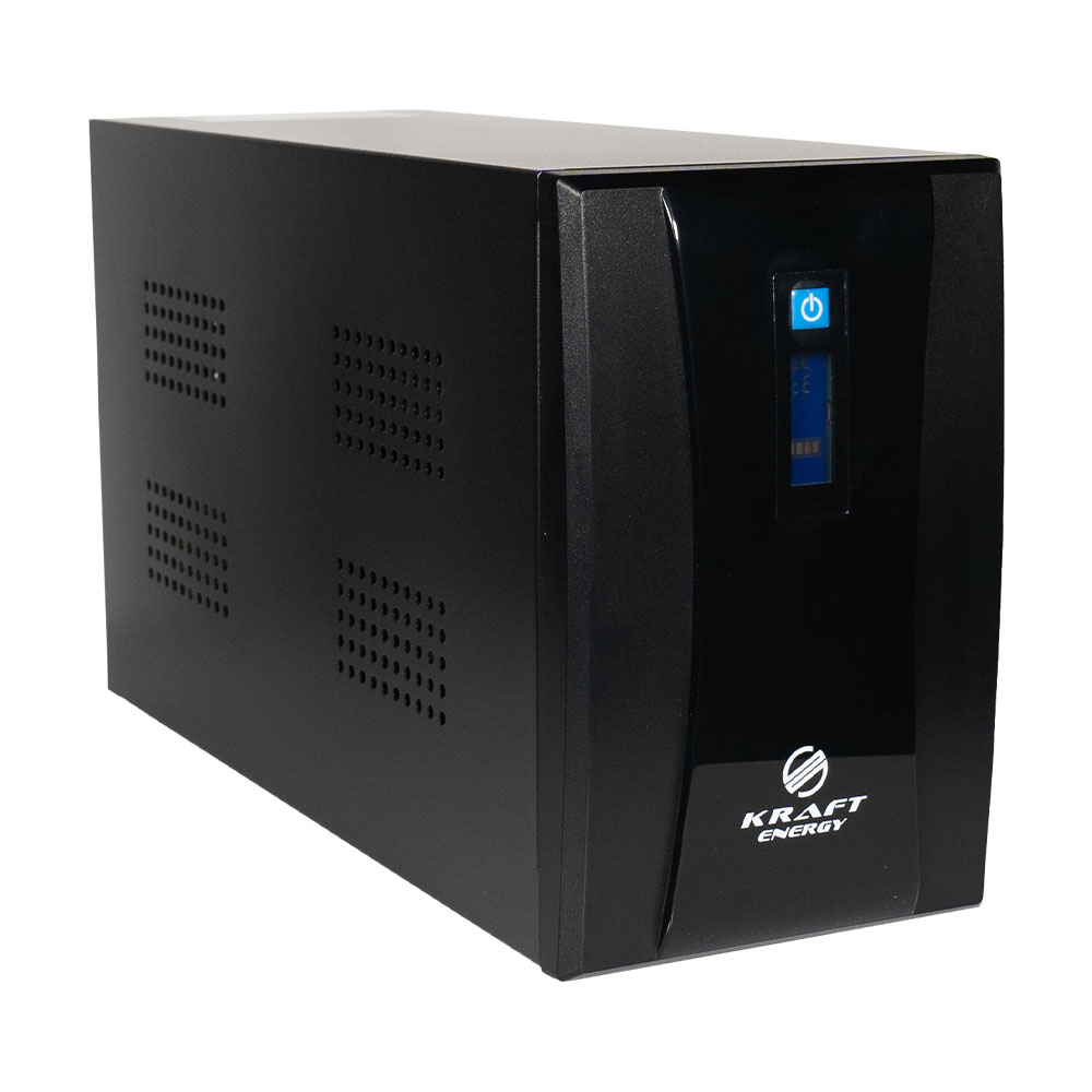 Джерело безперебійного живлення KRF-2000VA/1200W(LСD) UPS Kraft Джерело безперебійного живлення KRF-2000VA/1200W(LСD) UPS Kraft