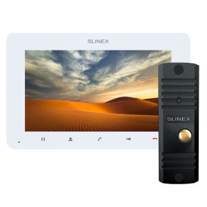 Комплект відеодомофону SM-07MHD WHITE + ML-16HD BLACK Slinex