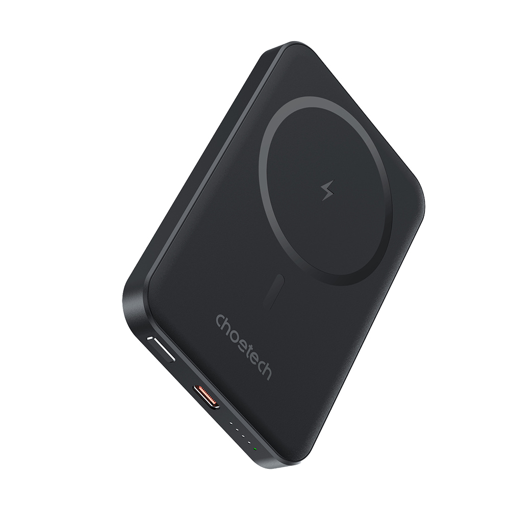 Power Bank B709 з магнітною зарядкою 5000mAh Black Choetech Power Bank B709 з магнітною зарядкою 5000mAh Black Choetech