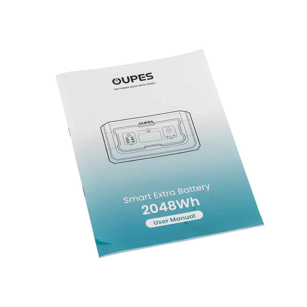 Додаткова батарея OUPES S2-BAT 2048Wh для портативної зарядної станції S1 Додаткова батарея OUPES S2-BAT 2048Wh для портативної зарядної станції S1
