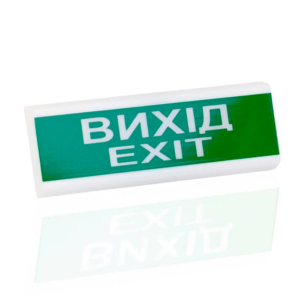 Покажчик світловий ОС-6.2 (12/24V) "Вихід/Exit Tiras Покажчик світловий ОС-6.2 (12/24V) "Вихід/Exit Tiras