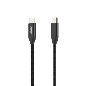 Кабель XCC-1035 USB-C to USB-C PD3.1 1.2m Black Choetech