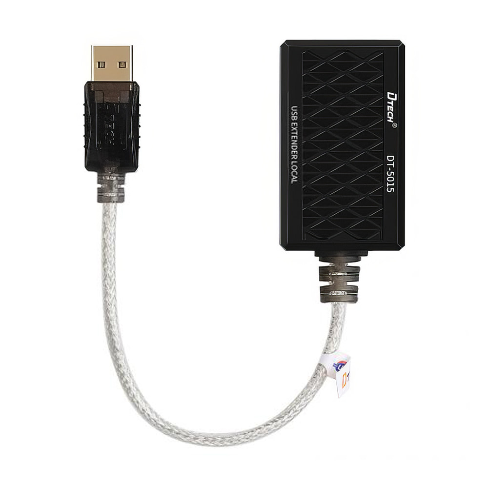 Модуль подовжувач USB 2.0 - 60М DT-5015 Dtech Модуль подовжувач USB 2.0 - 60М DT-5015 Dtech