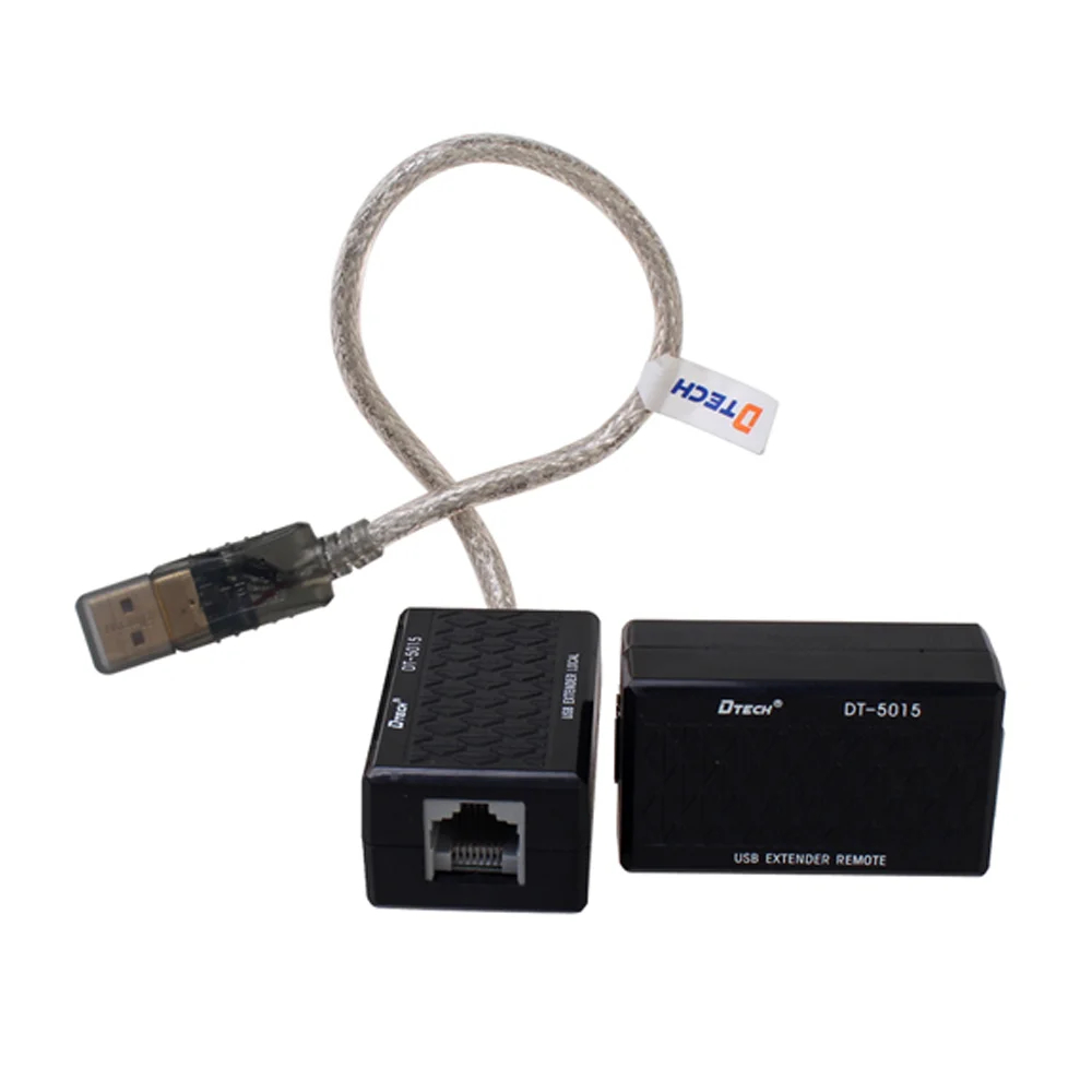 Модуль подовжувач USB 2.0 - 60М DT-5015 Dtech Модуль подовжувач USB 2.0 - 60М DT-5015 Dtech