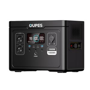 Портативна зарядна станція OUPES S015 1500W LiFePO4 1488Wh