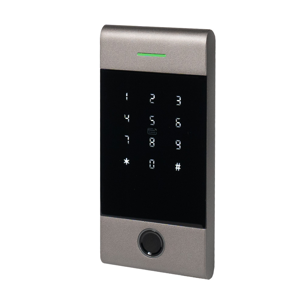 Клавіатура з біометричним зчитувачем та контролером TRK-1206BTFW BLACK TRINIX Клавіатура з біометричним зчитувачем та контролером TRK-1206BTFW BLACK TRINIX