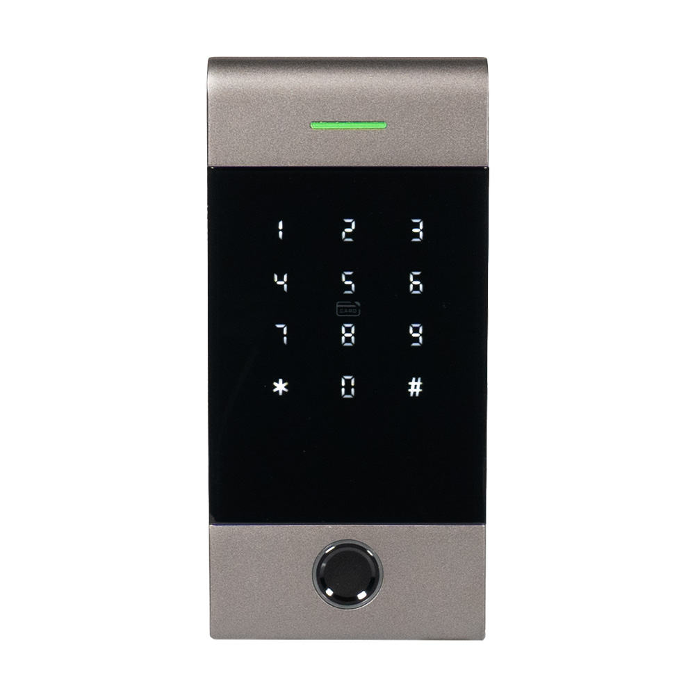 Клавіатура з біометричним зчитувачем та контролером TRK-1206BTFW BLACK TRINIX Клавіатура з біометричним зчитувачем та контролером TRK-1206BTFW BLACK TRINIX