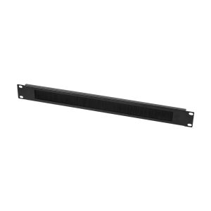 Кабельний організатор NVC-1U/CM Black з щіткою
