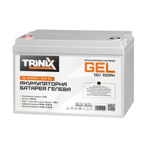 Акумуляторна батарея TGL12V100Ah/20Hr TRINIX GEL
