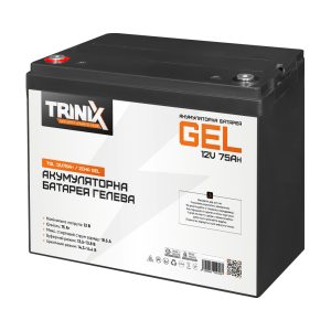 Акумуляторна батарея TGL12V75Ah/20Hr TRINIX GEL