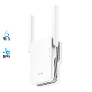 Ретранслятор RE3000 WHITE Wi-Fi 6, Mesh, Gigabit Ethernet Cudy